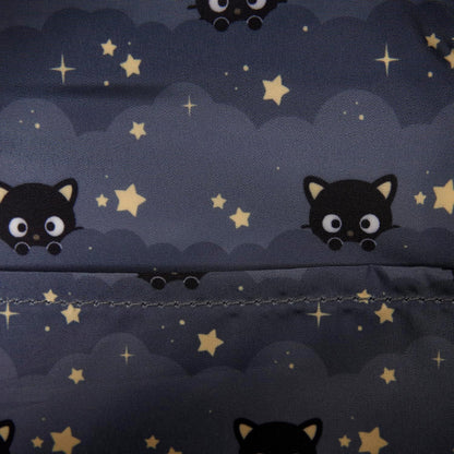 Loungefly Sanrio Chococat - Mini Zaino con Stelle Ricamate Dorate - Ecopelle - Grande per Bambini e Adulti - Borse da Collezione