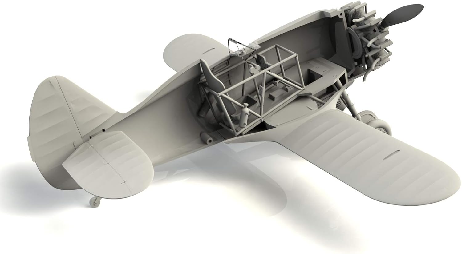 ICM ICM48099 1:48-I-153, Guomindang AF Fighter, Multicolore