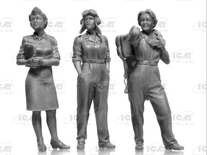 ICM ICM32108 1:32-US WASP 1943-1945 (3 Figuren)