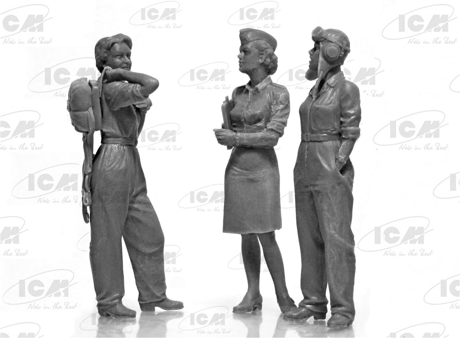ICM ICM32108 1:32-US WASP 1943-1945 (3 Figuren)