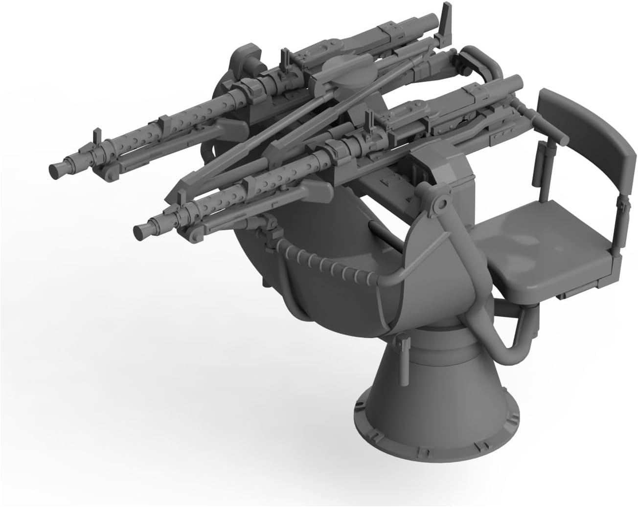 ICM 1:35 - Zwillingssockel 36 WWII Tedesco AA MG Mount