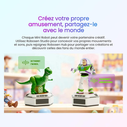 Disney Pixar Toy Story Interactive Robot Kit - Buzz Lightyear *French Version* 17 Cm