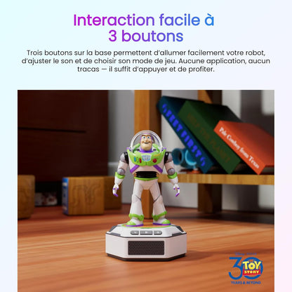 Disney Pixar Toy Story Interactive Robot Kit - Buzz Lightyear *French Version* 17 Cm