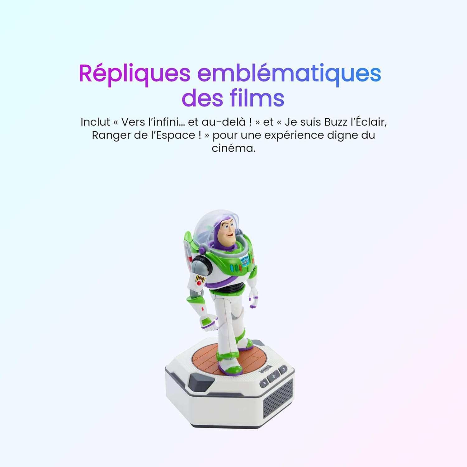 Disney Pixar Toy Story Interactive Robot Kit - Buzz Lightyear *French Version* 17 Cm
