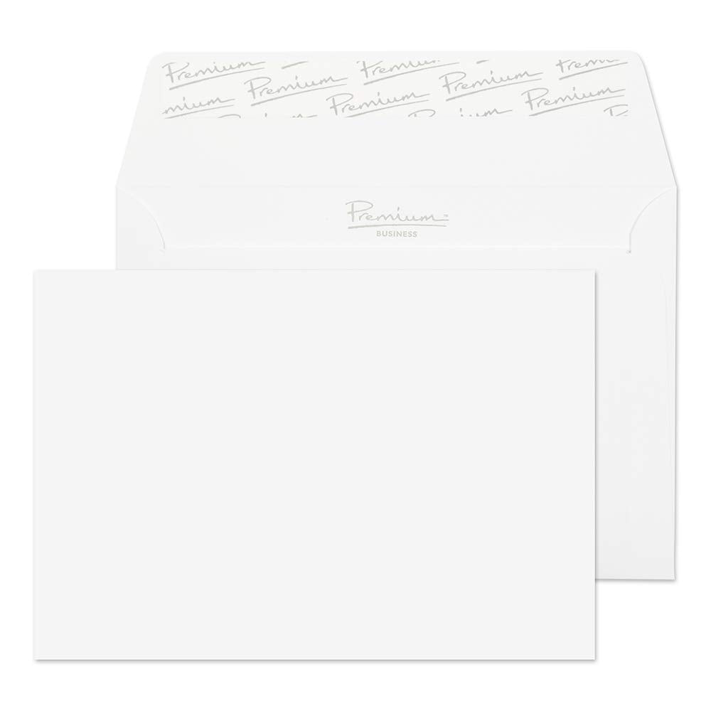 Blake Business C6 114 x 162 mm 120 gsm Peel & Seal Wallet Envelopes (91155) Diamond White Laid