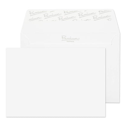 Blake Business C6 114 x 162 mm 120 gsm Peel & Seal Wallet Envelopes (91155) Diamond White Laid
