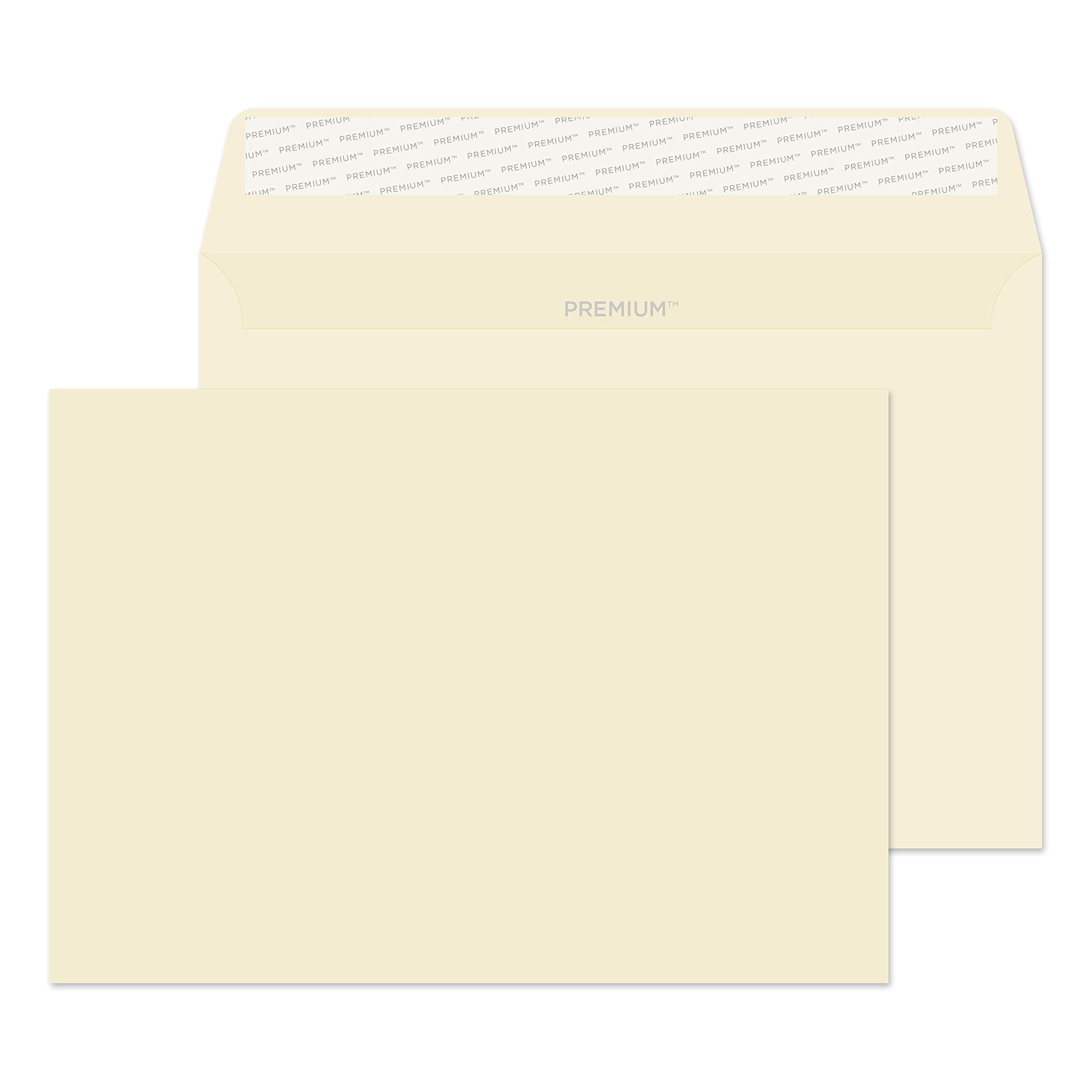Blake Business C5 162 x 229 mm 120 gsm Peel and Seal Wallet Envelopes (61455) Cream Wove