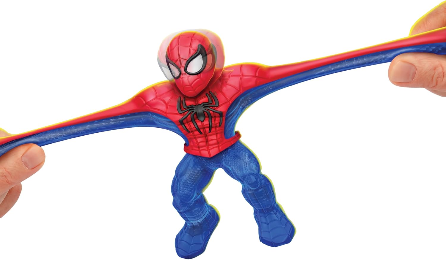 Goo Jit Zu Shake ‘N Shout Spider‑Man – the supersized, stretchy hero packed with action and attitude.