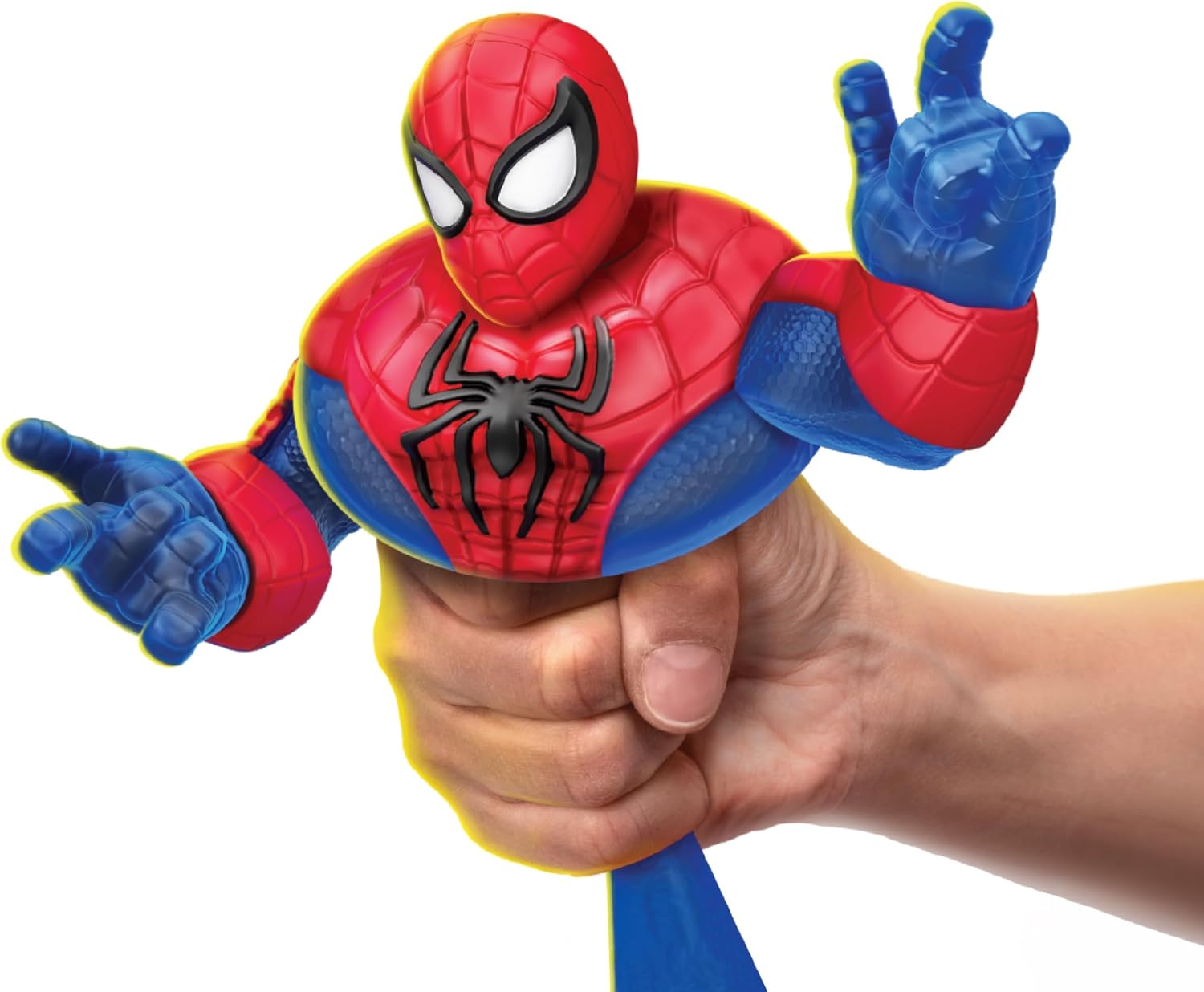 Goo Jit Zu Shake ‘N Shout Spider‑Man – the supersized, stretchy hero packed with action and attitude.