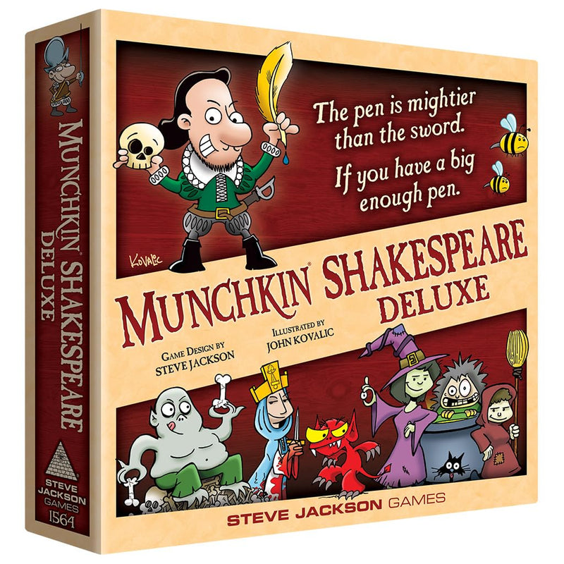 Steve Jackson Games | Munchkin Shakespeare Deluxe | Card Game | English