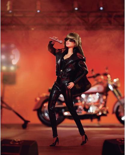 Barbie Signature Miley Cyrus Collectible Fashion Doll with Microphone Accessory, Collector Edition Gift for Fans