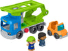 Fisher-Price Little People Toddler Toy Load & Roll Hauler Car Carrier & Mechanic Playset for Preschool Pretend Play Kids Ages 1+ Years, JJY78