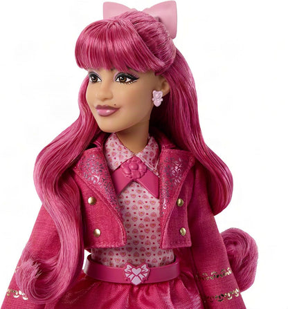 Mattel Disney Descendants: Wicked Wonderland Fashion Doll & Accessory, Pink Sister of Red & Daughter of Queen of Hearts with Movie-Inspired Clothing, JMP47