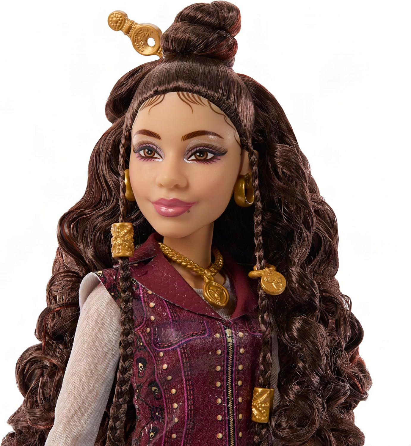 Mattel Disney Descendants: Wicked Wonderland Fashion Doll & Accessory, Hazel Hook, Daughter of Hook with Movie-Inspired Clothing, JMP48