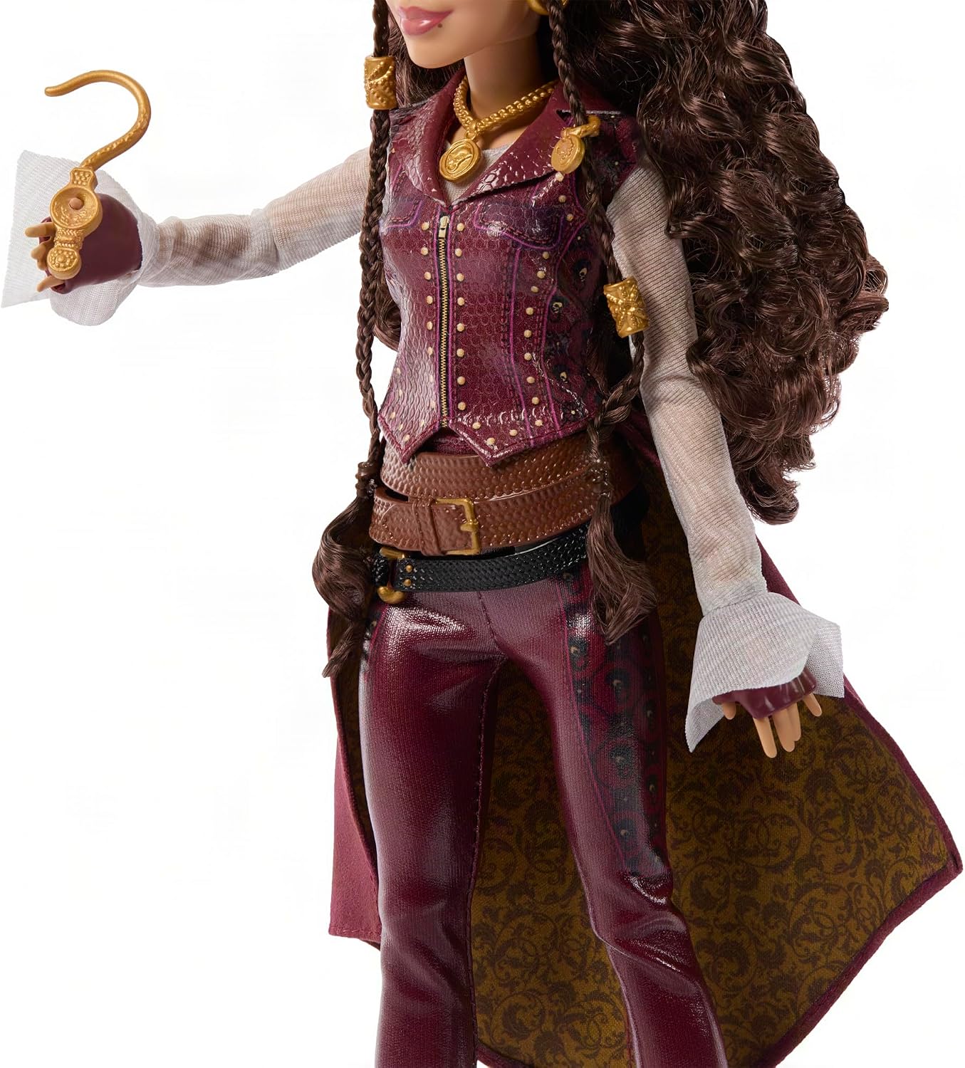 Mattel Disney Descendants: Wicked Wonderland Fashion Doll & Accessory, Hazel Hook, Daughter of Hook with Movie-Inspired Clothing, JMP48