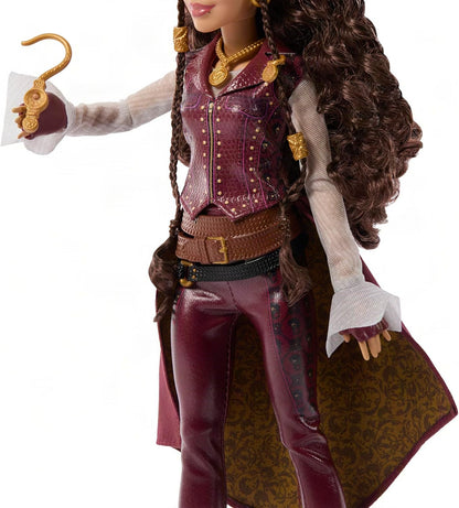 Mattel Disney Descendants: Wicked Wonderland Fashion Doll & Accessory, Hazel Hook, Daughter of Hook with Movie-Inspired Clothing, JMP48