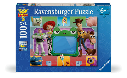 Ravensburger - Puzzle Toy Story 5, 100 Pezzi XXL - Puzzle Bambini 6 Anni, Collezione Toy Story, Giochi Educativi e Divertenti, Idee Regalo