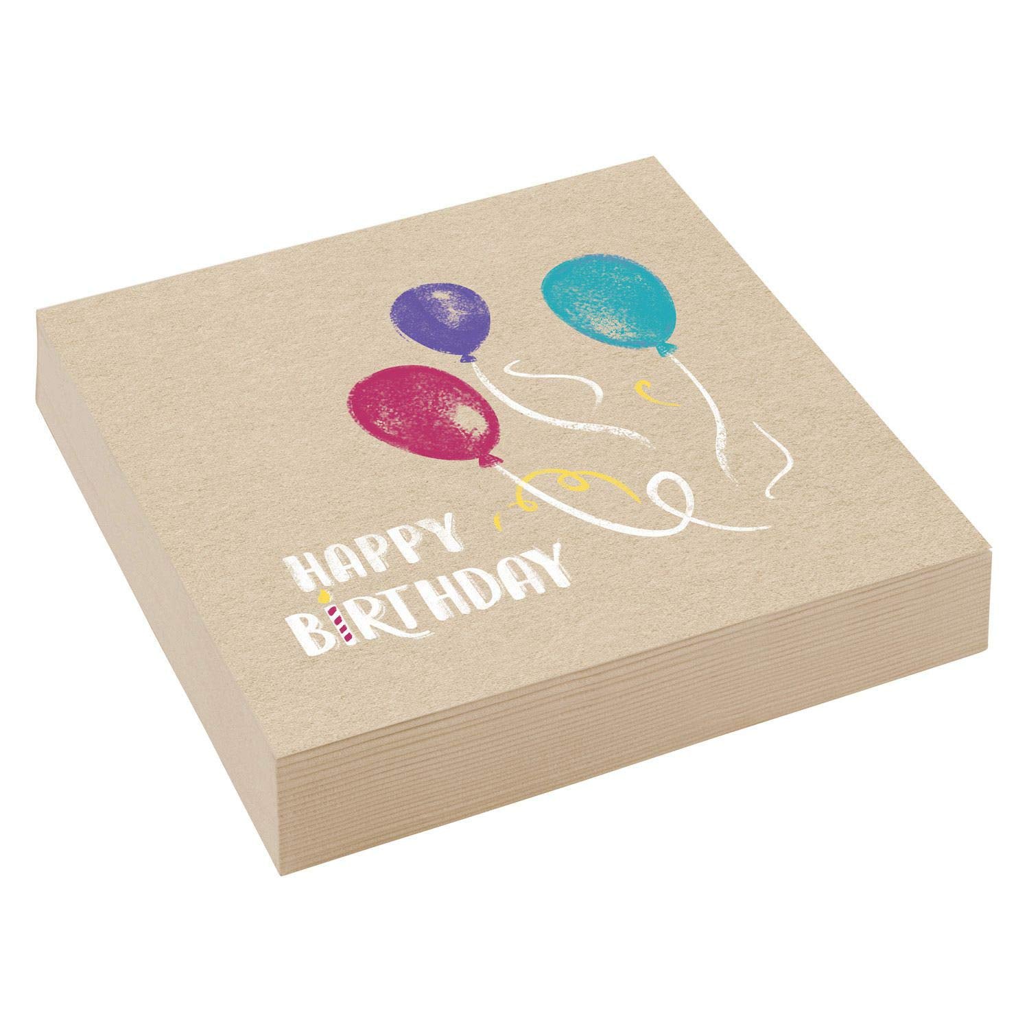 Amscan: 20 Napkins My Birthday Party 33X33Cm