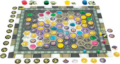 Ape Town by Reiner Knizia – for 2 to 4 Players Ages 10+ – Area Control Tile Laying Board Game