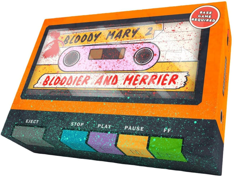 Bloody Mary 2: Bloodier and Merrier, Psycho Killer Game Expansion Pack, Base Game Required, Brown