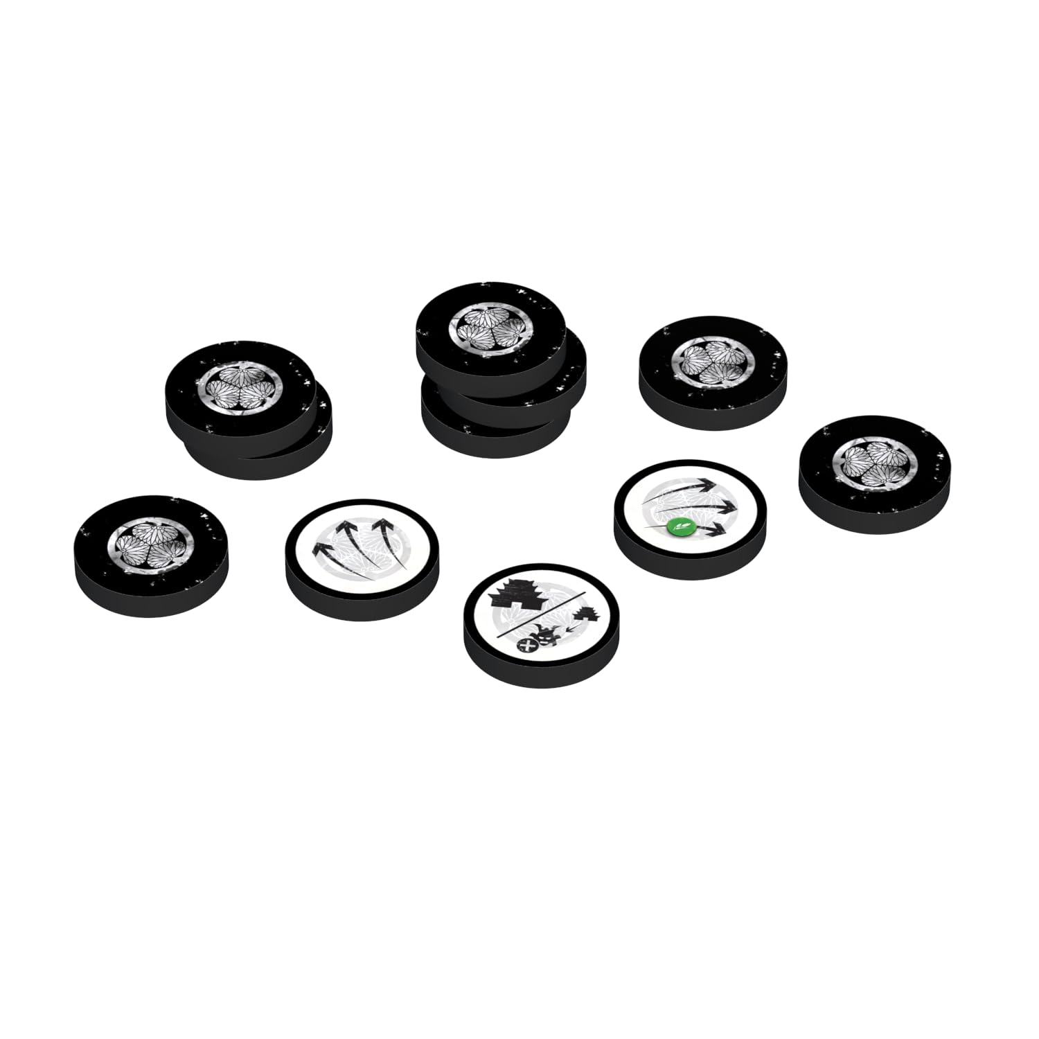Small Samurai Empires - Tokugawa Deluxe Tokens