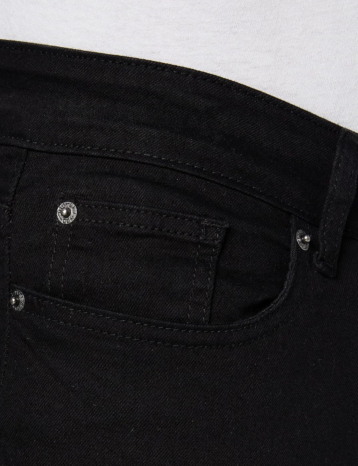 Enzo Men's EZ326Skinny Jeans, Black 326-32L