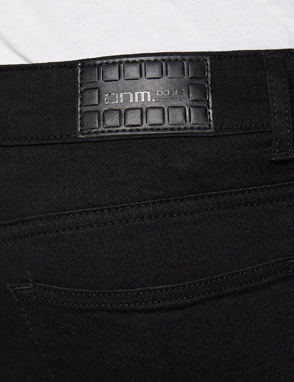Enzo Men's EZ326Skinny Jeans, Black 326-32L