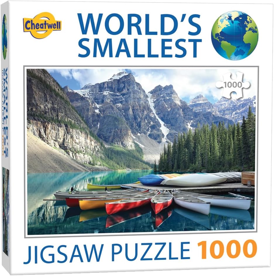 Cheatwell Games 1000 Piece Jigsaw World's Smallest Puzzle Banff