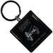 Ac/Dc: Ac/Dc Keychain. Logo Outline For Those About To Rock
