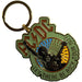 Ac/Dc: Ac/Dc Keychain. Let There Be Rock Tour `77