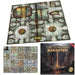 Loke BattleMats | The Dungeon Reignited Set Of 2 Books Of Battle Mats | RPG Accessory, Compatible with Tabletop Role Games, Erasable Cards, 2 Battle Mat Books | 1+ Players