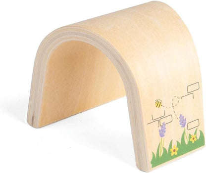 Bigjigs - Bigjigs Houten Treintunnel - 3dlg.