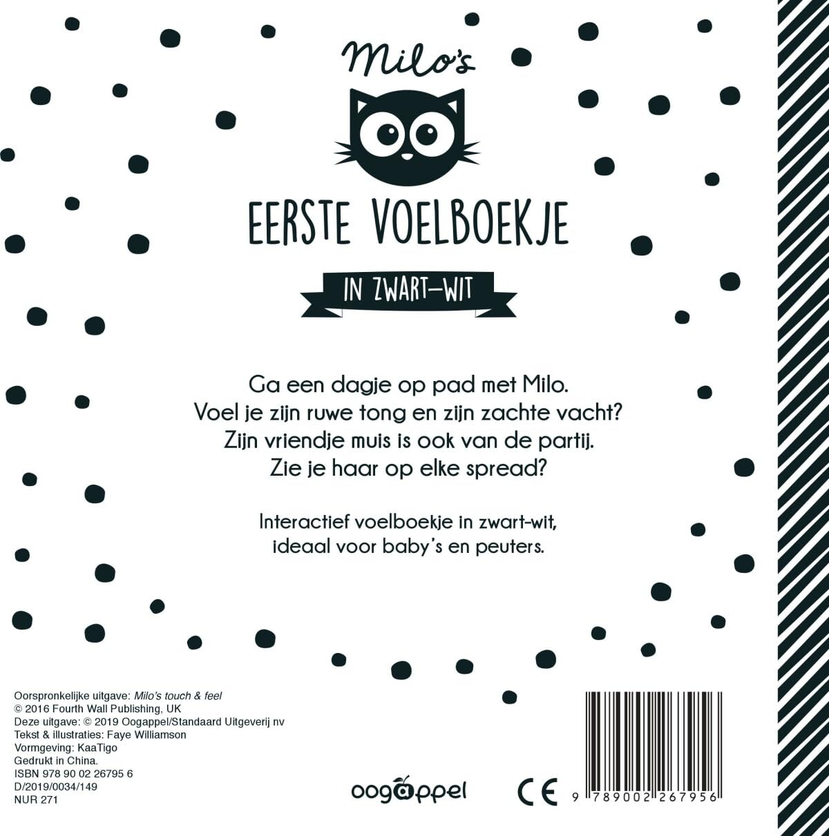 Milo\`s eerste voelboekje in zwartwit