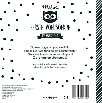 Milo\`s eerste voelboekje in zwartwit