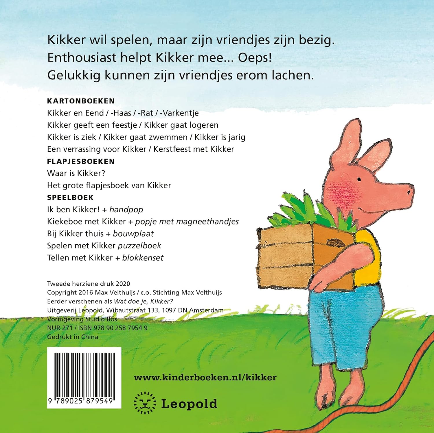 Centraal Boekhuis - Oeps Kikker! Flapjesboek