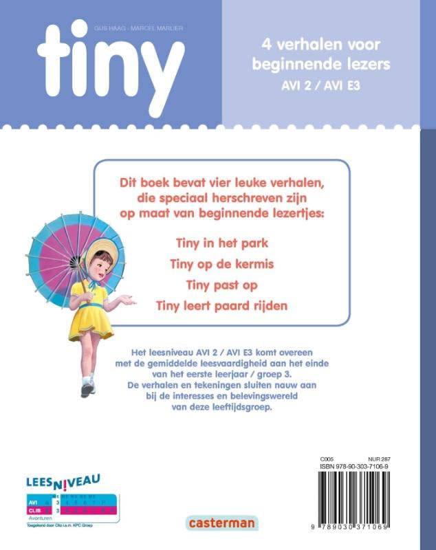 Standaard Uitgeverij - Tiny - 4 Verhalen voor beginnende lezers - AVI 2 E3