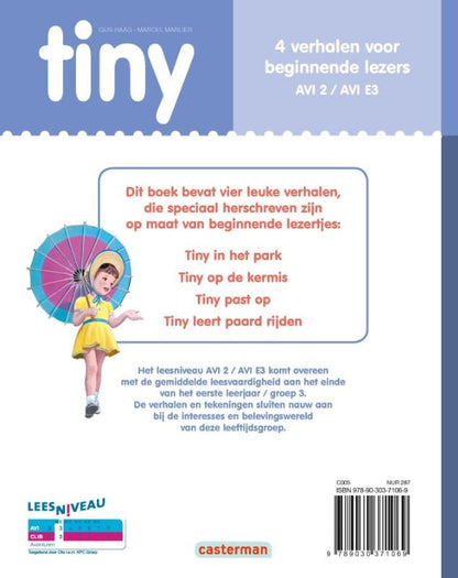 Standaard Uitgeverij - Tiny - 4 Verhalen voor beginnende lezers - AVI 2 E3