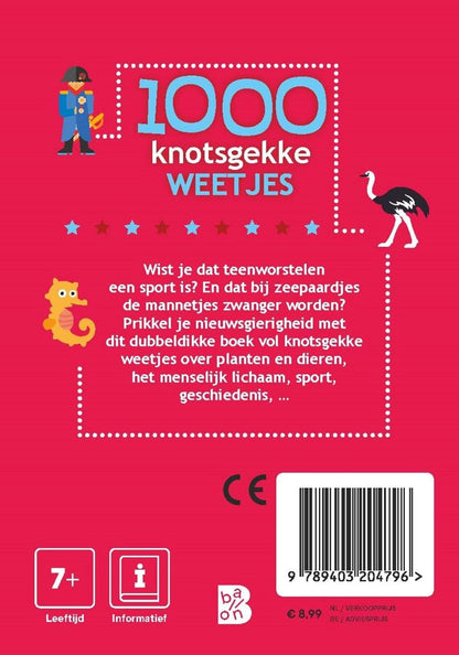 Standaard Uitgeverij - 1000 Knotsgekke Weetjes