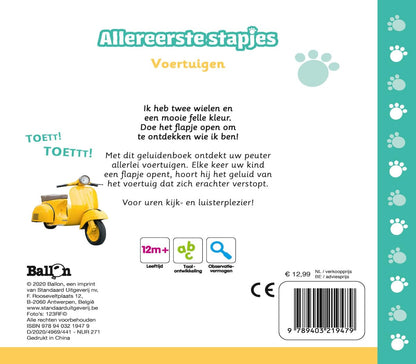 Standaard Uitgeverij - Geluidenboek - Voertuigen