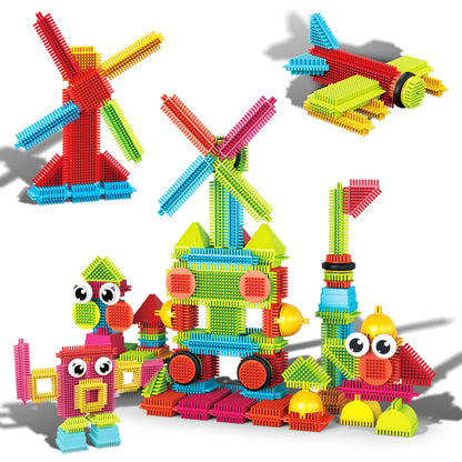 Picasso Tiles - Bristlelock Building Block Set, 112Pcs (Ptb112)