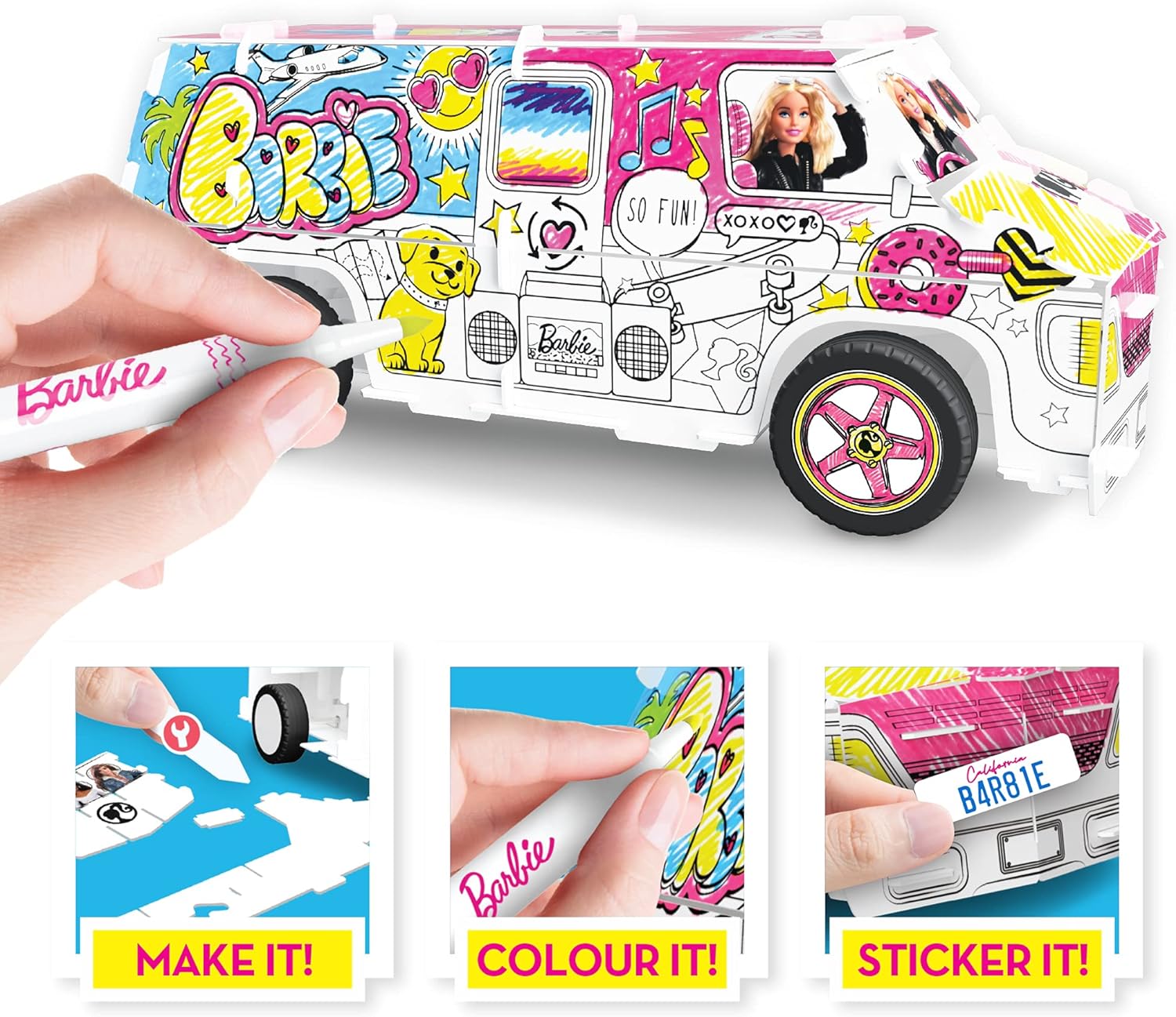 Barbie - Creative Maker Kitz Diy Super Camper (Bla85607)