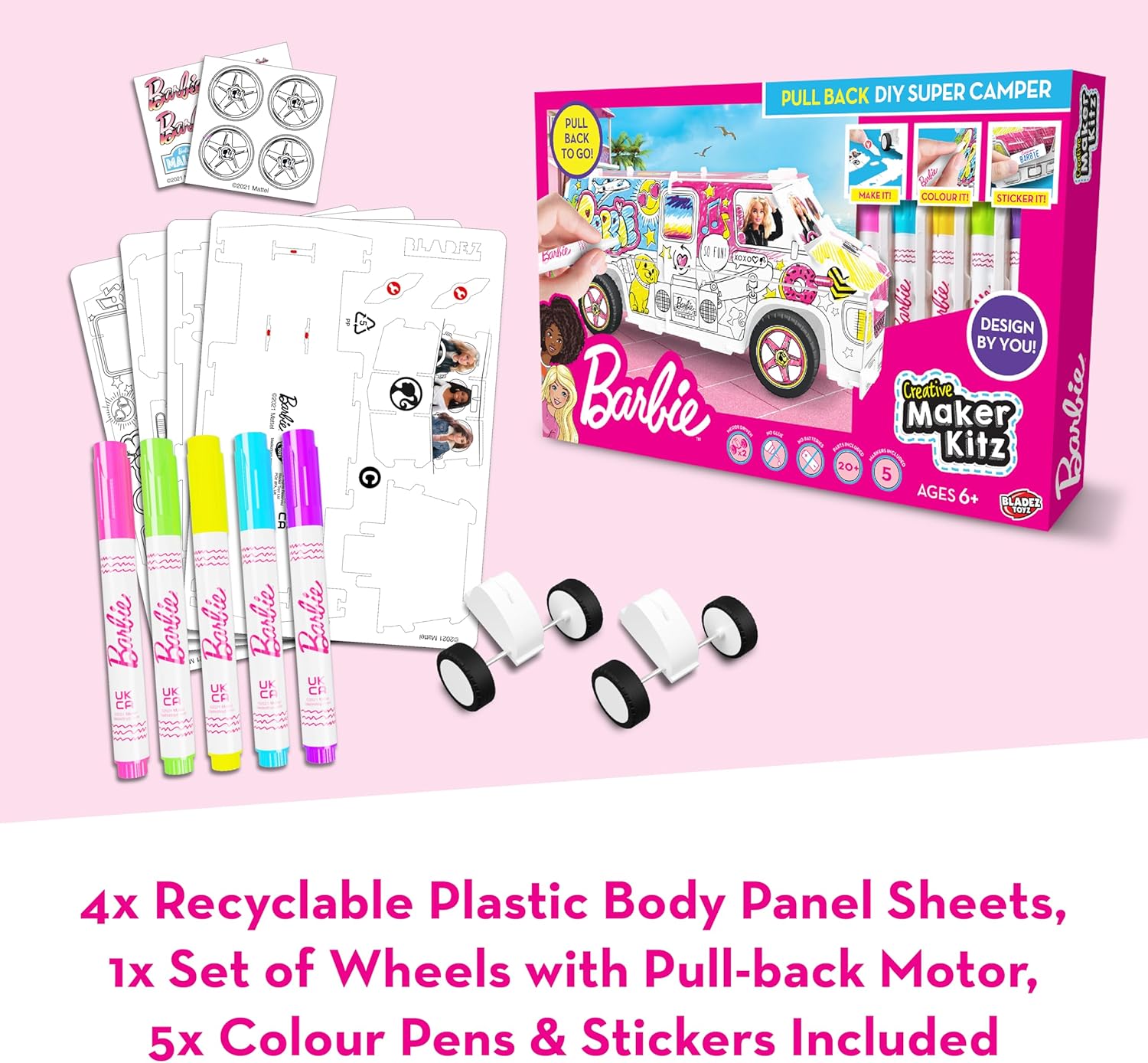 Barbie - Creative Maker Kitz Diy Super Camper (Bla85607)