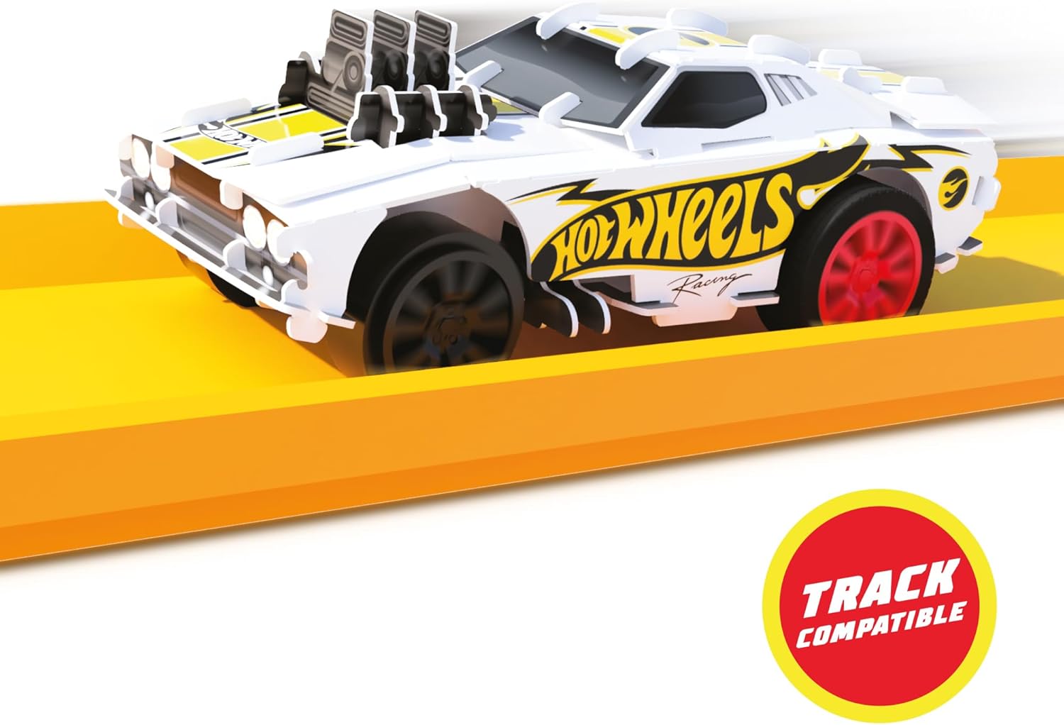 BLADEZ Hot Wheels Toyz Pocket Racer Maker Kitz 1 Pack - Build & Race Mini Cars - Pull-Back Motoren voor Turbo Prestaties & Eenvoudige Snap-Fit Montage - Werkt op Hot Wheels Track - KLEUREN ZULLEN