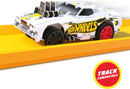 BLADEZ Hot Wheels Toyz Pocket Racer Maker Kitz 1 Pack - Build & Race Mini Cars - Pull-Back Motoren voor Turbo Prestaties & Eenvoudige Snap-Fit Montage - Werkt op Hot Wheels Track - KLEUREN ZULLEN