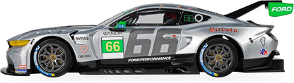 Scalextric C4662 Ford Mustang GT3 - Daytona 2025 - Gradient Racing Slot Cars - World Sport Champ/Endurance, for ages 8+