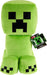 Mattel Minecraft Creeper Jumbo Plush Figure, Large 16-inch Soft Doll with Pixelated Design Inspired by the Video Game, HWD75