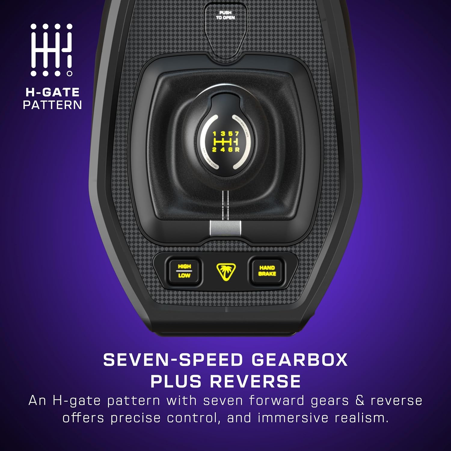 Turtle Beach VelocityOne Multi-Shift Universal Gear Shifter & Handbrake for Windows 10/11 PCs | Xbox Series X|S & Xbox One