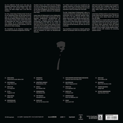 United States Of Melancholia: Post Punk Gdr 1982-1990 Vol. 1