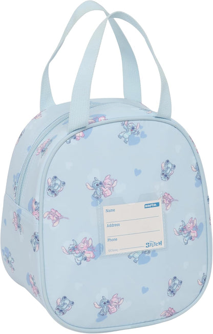 Stitch – Lunch Bag, Pencil Case, Quality and Maximum Resistance, Food Holder, Recreation, 19 x 14 x 22 cm