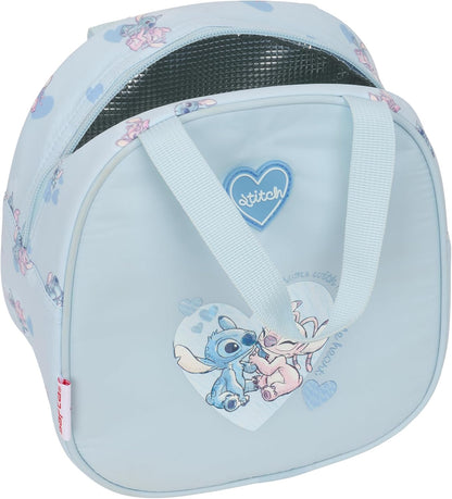 Stitch – Lunch Bag, Pencil Case, Quality and Maximum Resistance, Food Holder, Recreation, 19 x 14 x 22 cm